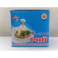 [Box of 20 packs x 25g] Pho seasoning powder [VN] THIEN THANH Noodles Serve with Beef Spices (halal)