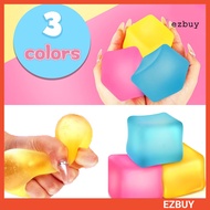[ezbuy] Stress Relief Cube Squishes Toy Slow Rebound Glow-in-the-dark Gel Filled Sensory Cube Calmin