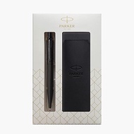 [Direct Japan] PARKER Hoodie Ballpoint Pen Jotter XL Premium Black BT Medium Character Oil With Pen Sheath Gift Box Set Genuine Import 2172179 V1d