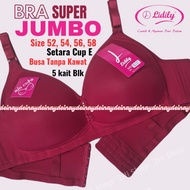 LYDYLY Super JUMBO Foam Bra Without Underwire BIG Cup E Size 52-58