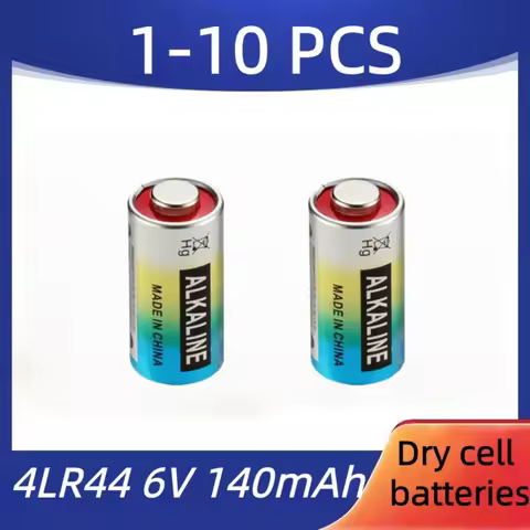 6V 4LR44 Alkaline Battery PX28A L1325 A544V 4AG13 for Bark Collars, Dog Training Devices, Beauty Pen