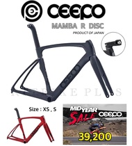 (ผ่อนได้) เฟรมเสือหมอบคาร์บอน CEEPO MAMBA-R DISC ดิสก์เบรค พร้อม Stem หลักอาน 2022