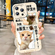 Redmi Cat Meme Phone Case for Note14 13Pro+ Prank K80/70/60/50/40s 12TURBO3/4Pro 10/11/9/8/7 Series 