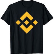Men's cotton T-shirt Beautiful BINANCE BNB Coin Cryptocurrency T-Shirt High quality cotton short sle