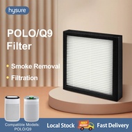 【SG Stock】Hysure Hepa Filter Antibacterial Compatible Hysure POLO Q9 Air Purifier Dehumidifier