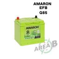[ Q85 EFB | D23 | D23L ] Amaron Hi-life DURO | Car Battery Bateri Kereta | Mazda Skyactiv istop Sere