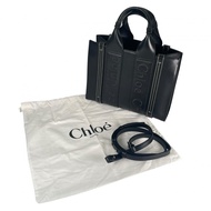 Chloe CHC23US397I60 小號兩用單肩包 Woody 手提包
Chloe Black [二手]