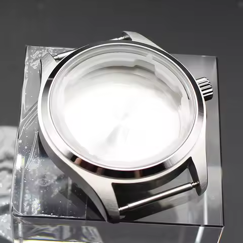 FENYA 40mm Men's Watch Case 316LStainless Steel For Mod Pilot Seiko NH35 NH36 NH38 4R36 Movement 33.