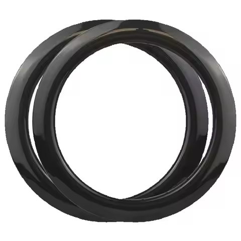 Carbon Wheels 17 Inch Rims 40mm High Disc Brake / C Brake Clincher 17" 369 Carbon Rim for Foldable B