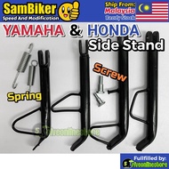 YAMAHA HONDA Side Stand Standard & Extra Long Motorcycle EX5 LC135 Y15ZR RXZ WAVE Sport Raider Tongk