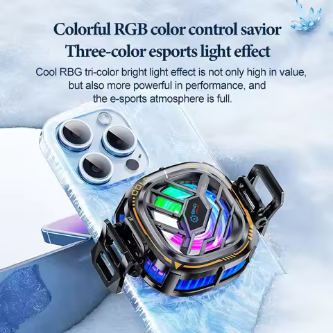 Fan Cooler For Phone Semiconductor Cooling Fan For Mobile Cooler Phone Gaming Portable Cooler Mobile