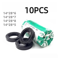 10PCS Imported NQK skeleton oil seals TC14*28*5/6/7/8TC/TG/High-quality imported seals, complete ran
