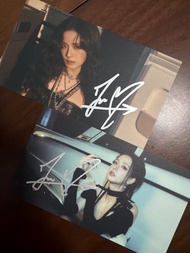 Blackpink Jisoo sign 親筆簽名