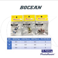 BOCEAN POWER STOPPER Size #S , #M & #L Fishing line, float and sinker stopper / Pancing