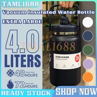 [ SG] Thermos Bottle 4000ml/2800ml Tumbler With Handle s304 thermal bottle Insulated Stainless Steel