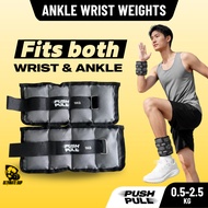 PushnPull, Ankle Weights, Wrist Weights, Ankle Weight Wrist Weight 0.5-2.5kg 1 pair