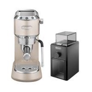 ชุดเครื่องชงกาแฟและเครื่องบดเมล็ดกาแฟ DELONGHI EC885BG+KG79 (1304791)