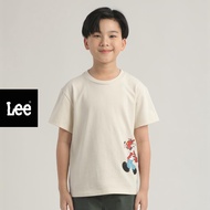 LEE KIDS เสื้อยืดแขนสั้นเด็กผู้ชาย คอลเลคชั่น Lee x Akid From Yesterday ทรง Regular รุ่น LK F325BTSS