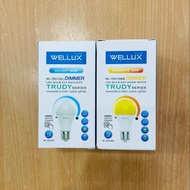 [DIMMER300W+]WELLUX หลอดไฟดิมเมอร์หรี่แสงไฟได้ 12W แสงขาว แสงวอร์ม LED BULB DIMMER ขั้ว E27 TRUDY SE