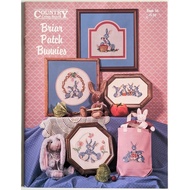 [USED] (A03) Cross Stitch Pattern Chart - Country Cross-Stitch, Briar Patch Bunnies