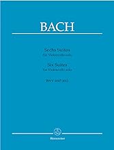 Suites (6) BWV1007-1012 - Violoncelle