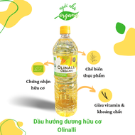 Dầu hướng dương hữu cơ 1L Olinalli organic