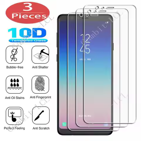 3Pcs Tempered Glass For Samsung Galaxy A6 A7 2018 A8 Star Lite A8s A9s A9 Pro 2019 XCover 4s 4 5 6 3