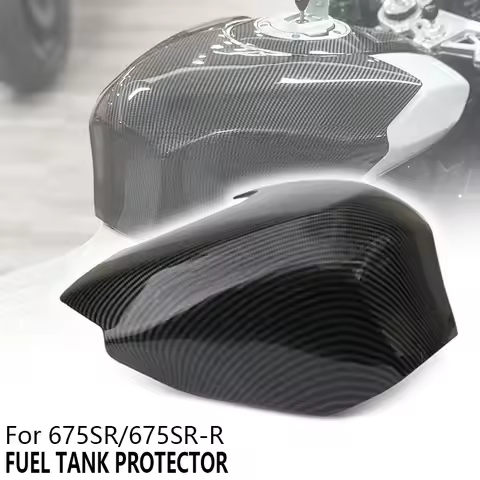 675SR/R 2025 Motorcycle Fuel Gas Tank Cover Protector Fuel Cap Protective Shell Accessories For CF-M