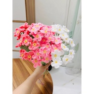 Handmade forget-me-nots, crocheted forget-me-nots, suitable for home decoration, desks, and gifts