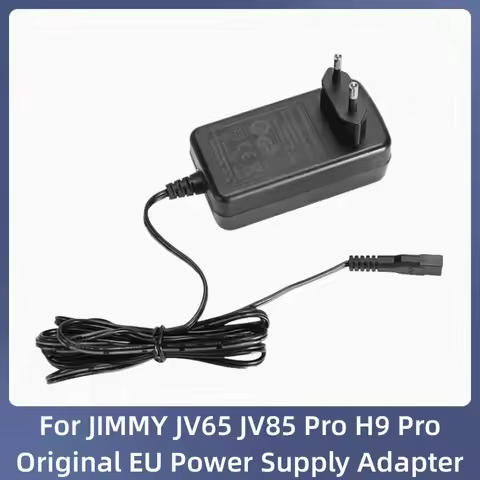 Original Charger For JIMMY JV65/ JV85 Pro/ H9 Pro/ H9 Flex/ HW8/ HW8 Pro/ H10 Flex/ H10 Pro EU Power