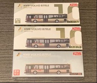 Tiny 微影 全新巴士套裝 KMB B7RLE VOLVO 一套三款