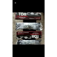 9mm TDR chrome spokes