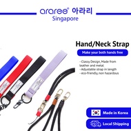 [Araree SG] Hand and Neck Strap for Mobile Phones &amp; Smaller Electronics