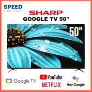 SHARP 4K GOOGLE LED TV 50INCH 4TC50FJ1X ANDROID TV 智能电视 TV INTERNET YOUTUBE TV