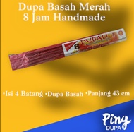 Dupa Hio Dubali Merah 8 jam Handmade dari Bali