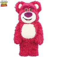 BE@RBRICK 400% 玩具總動員 熊抱哥 絨毛 庫柏力克熊