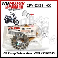 ORIGINAL YAMAHA Y15 Y15ZR OIL PUMP DRIVE GEAR 2PV-E3324-00 CRANKSHAFT DRIVE GEAR