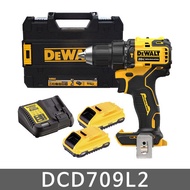 DEWALT สว่านกระแทกไร้สาย 20V รุ่น DCD709L2 (มอเตอร์BRUSHLESS) รับประกันศูนย์ 3 ปี