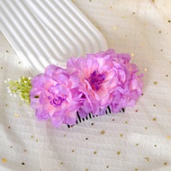 Handmade Dance Hair Comb Ethnic Dai Headwear Performance Accessories Group Performance Flower Hairpi