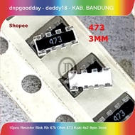 10pcs rb 47k ohm 473 block resistor 4x2 8pin 3mm