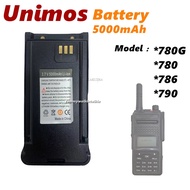 Original Battery SIM Card IP iwalkie micall HJ780g hj786 hj790  Sim Walkie Talkie battery WCDMA Batt