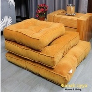 Aesthetic Cafe Living Room Floor Seat Cushion 50x50 Jumbo - Shynta Cushion Floor