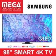 SAMSUNG QA98Q80CAKXXS 98" 4K QLED SMART TV + FREE SAMSUNG PROJECTOR BY SAMSUNG + WALL MOUNT