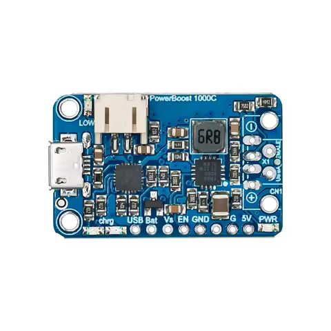 2465 Spot Module Rechargeable 5V Lipo USB Boost Charger PowerBoost 1000 Charger - Rechargeable 5V Li