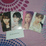 PHOTOCARD AESPA KARINA GISELLE NINGNING EPOXY MD MERCH RECOLLECTION