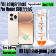 1- 2 Pcs Easy Installation HD Full Coverage Tempered Glass Screen Protector For Honor 600 Pro 400 5G