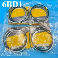 4 Cylinders STD Overhaul Rebuild Kit Engine Parts 4BD1 6BD1 Piston Rings 102*3+2.5+5mm 5-12181-024-1