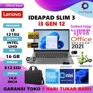 Termurah Laptop Lenovo IdeaPad Slim 3 Core i3 1215U 16GB 512ssd