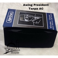 (AWING PRESIDENT type) Songkok ORIGINAL PRESIDENT AWING Peci/ WITHOUT Holes Songkok Hitam