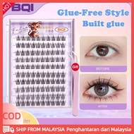 【Local】 [Free Tweezers] BQI Eyelashes Super Sticky False Eyelashes Glue-free False Eyelashes Self-Ad